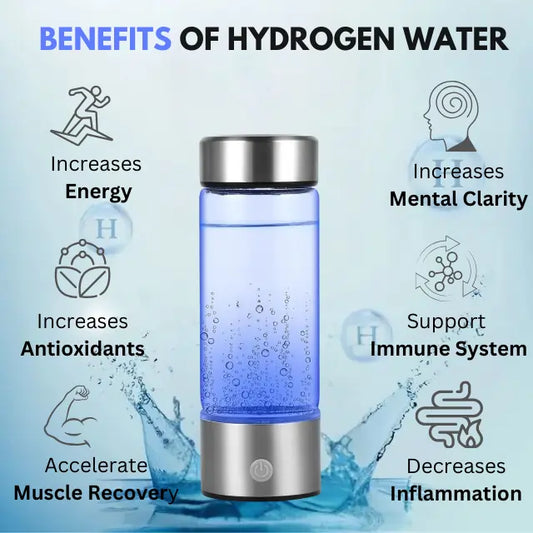 portable hydrogen water bottle